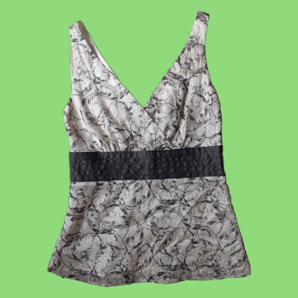Y2K silk top